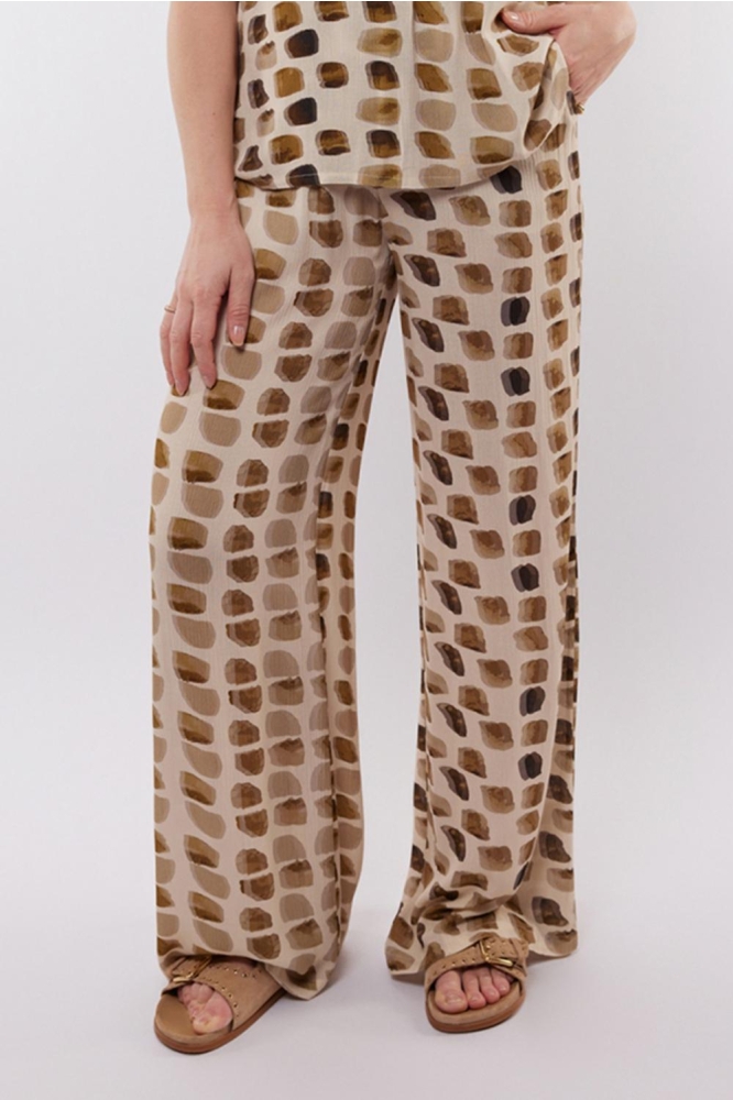 ZAFRA PANTS 25ZFZC18 SAND/MUSTARD OLIVE